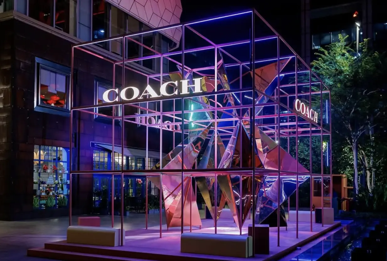 Premium architectural brand installation